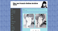 Desktop Screenshot of jan-francis.com